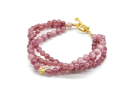 Blush Reverie Tourmaline Bracelet