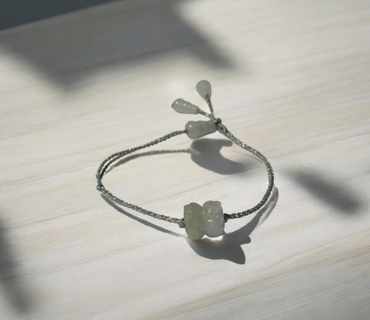 Lotus Serenity Jade Bracelet